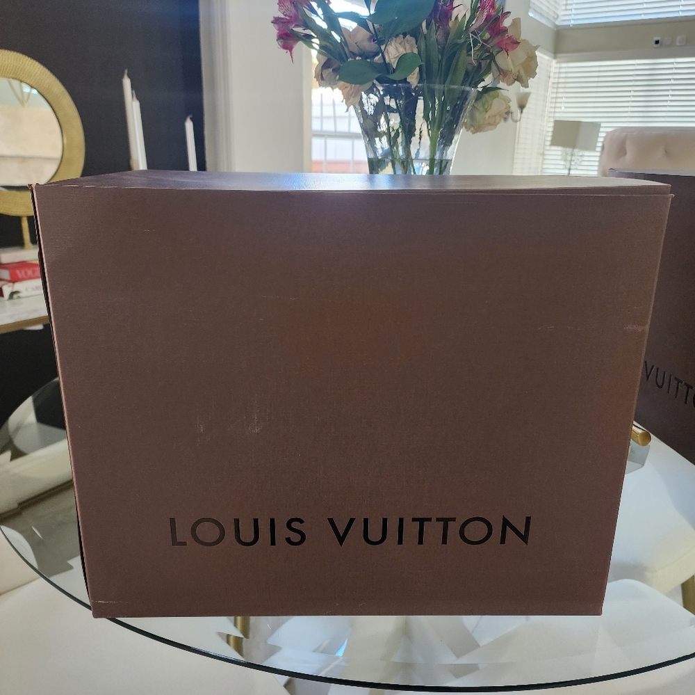 Large!! Louis Vuitton box 17" by 13.5"